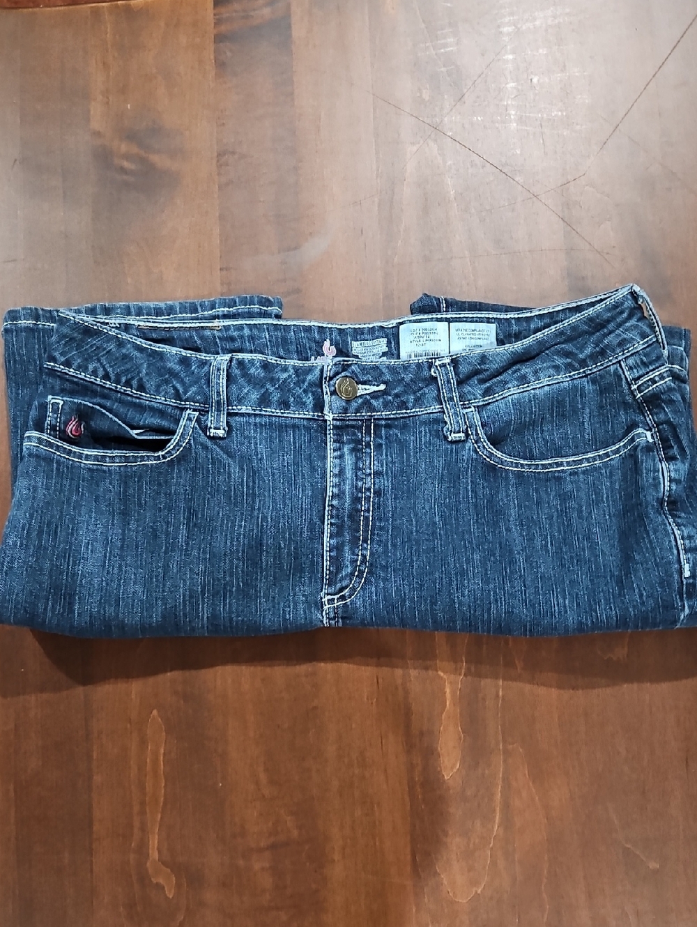 Women’s Dark Indigo Straight-Leg Jeans